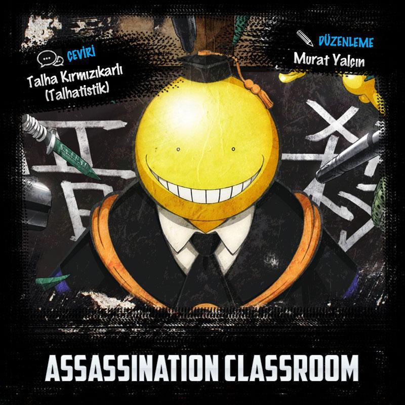 Assassination Classroom mangasının 103 bölümünün 1. sayfasını okuyorsunuz.