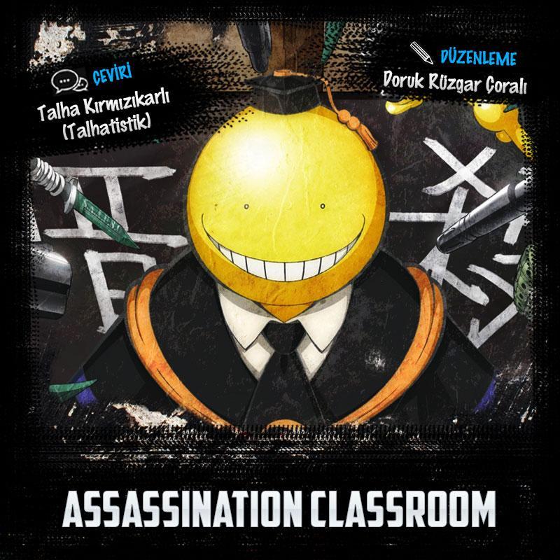 Assassination Classroom mangasının 129 bölümünün 1. sayfasını okuyorsunuz.