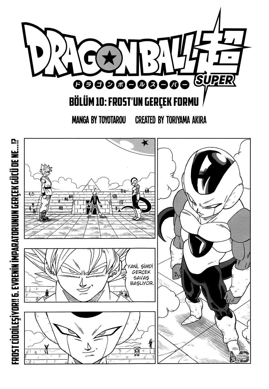 Dragon Ball Super mangasının 10 bölümünün 2. sayfasını okuyorsunuz.
