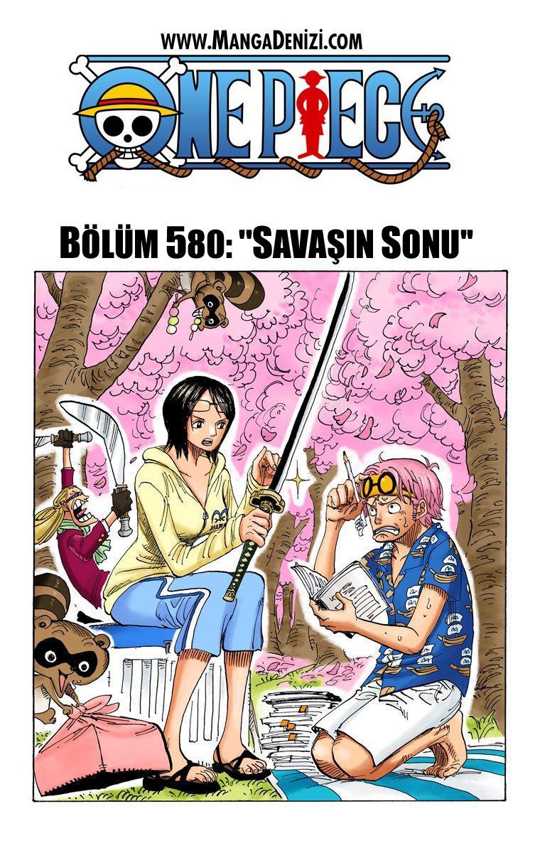 One Piece [Renkli] mangasının 0580 bölümünün 2. sayfasını okuyorsunuz.