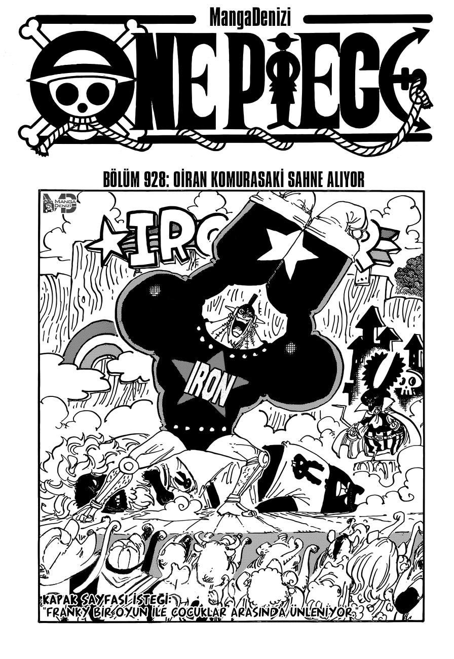 One Piece mangasının 0928 bölümünün 2. sayfasını okuyorsunuz.