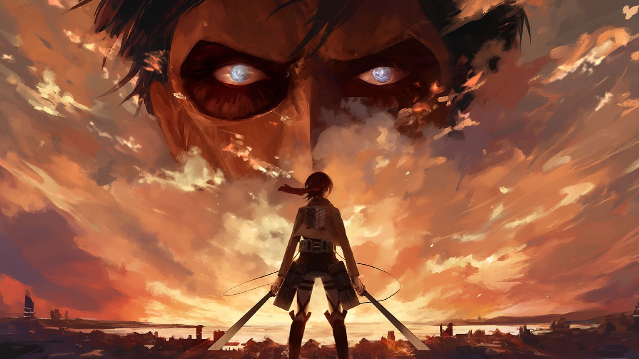 Attack on Titan kapak arka planı