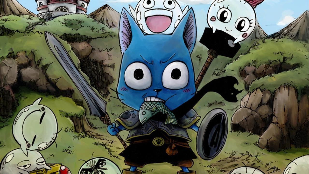 Fairy Tail: Happy's Great Adventure kapak arka planı