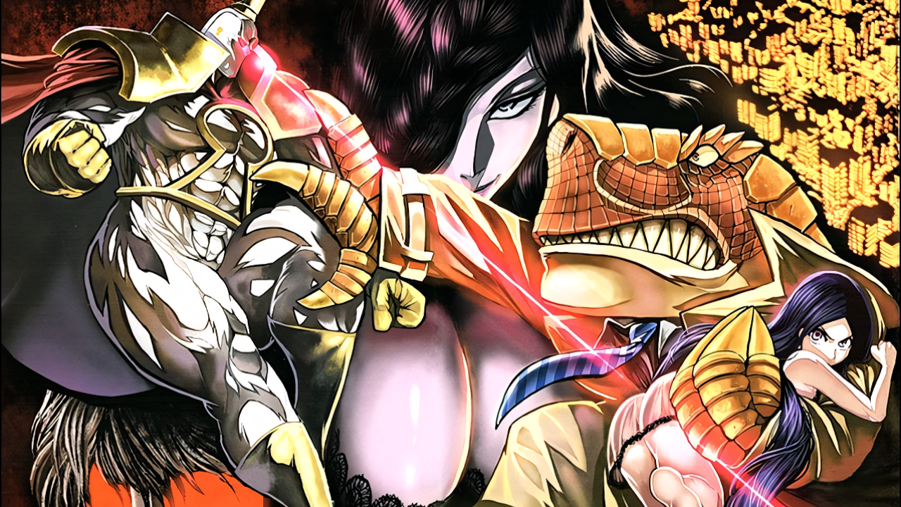 Keyman: The Hand of Judgement kapak arka planı