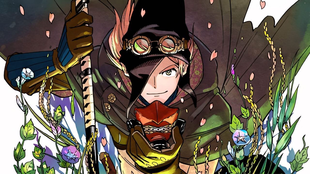 Sahara the Flower Samurai kapak arka planı