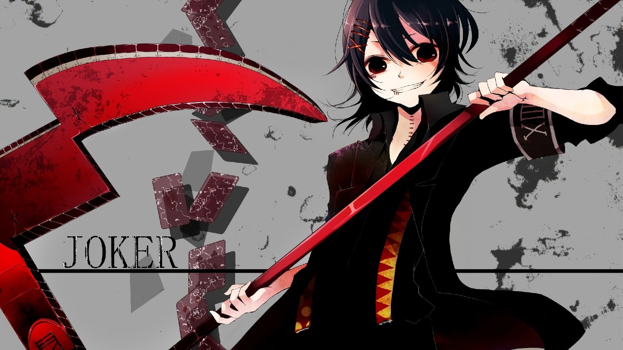 Tokyo Ghoul: Joker kapak arka planı
