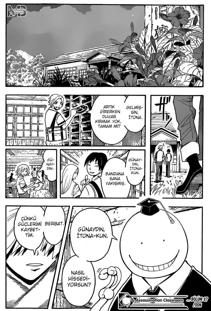 Assassination Classroom mangasının 087 bölümünün 19. sayfasını okuyorsunuz.