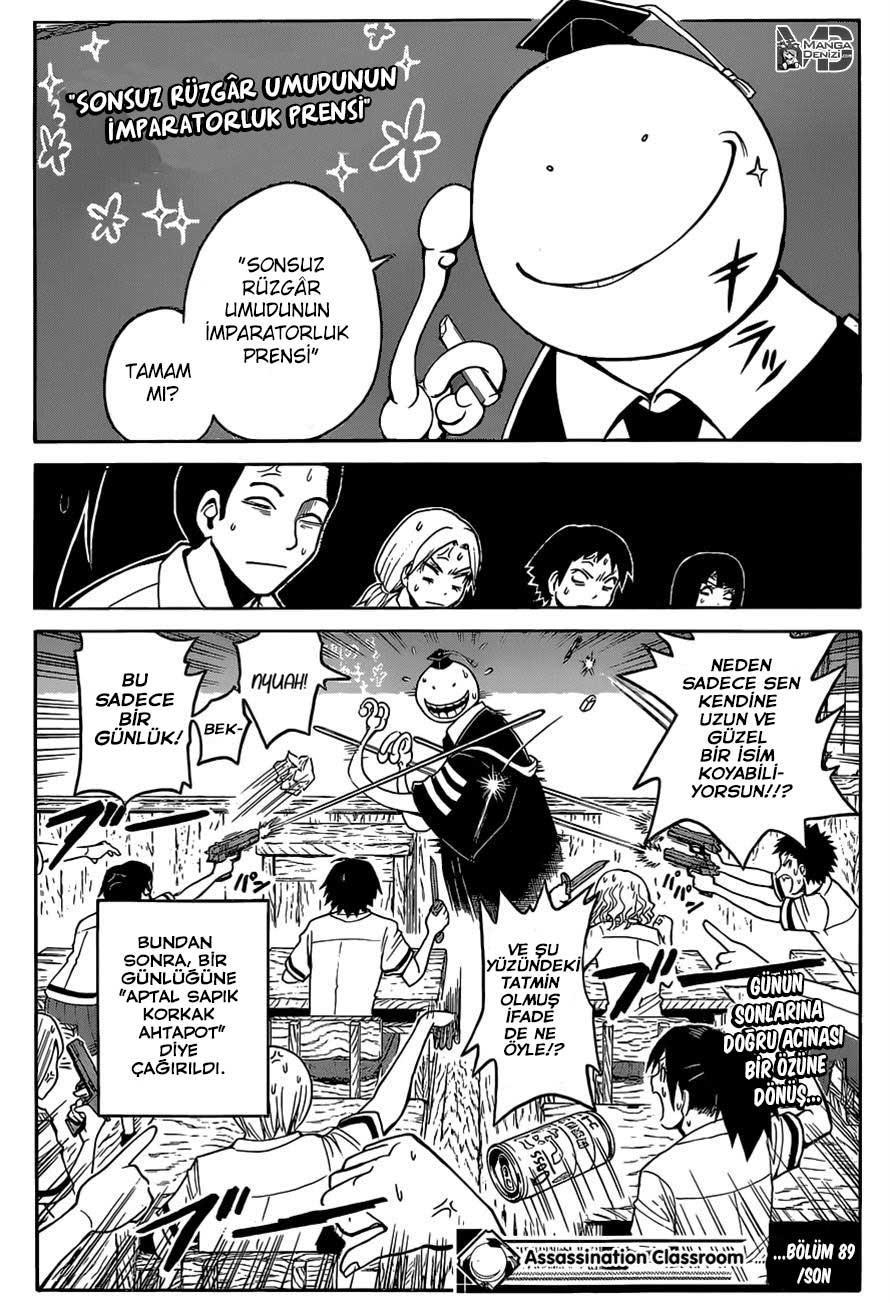 Assassination Classroom mangasının 089 bölümünün 20. sayfasını okuyorsunuz.