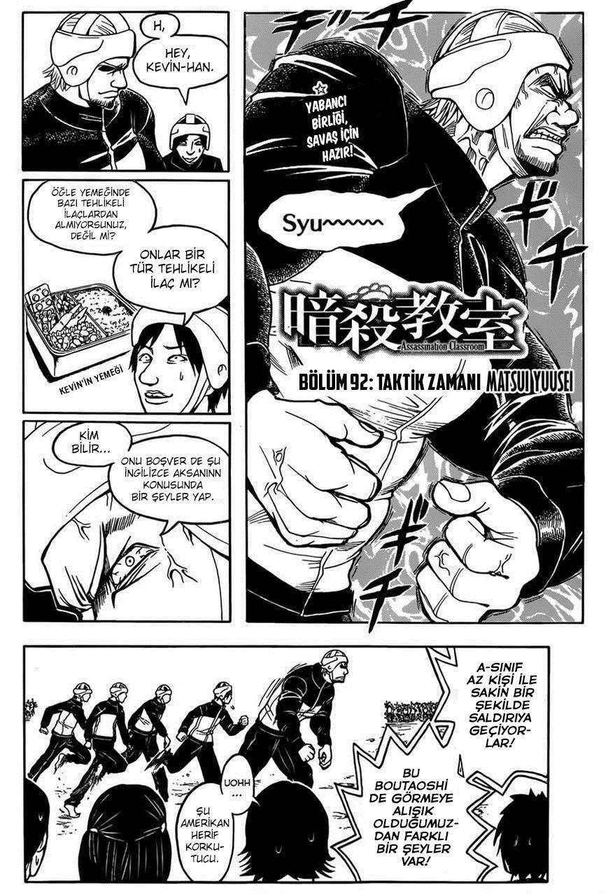 Assassination Classroom mangasının 092 bölümünün 3. sayfasını okuyorsunuz.