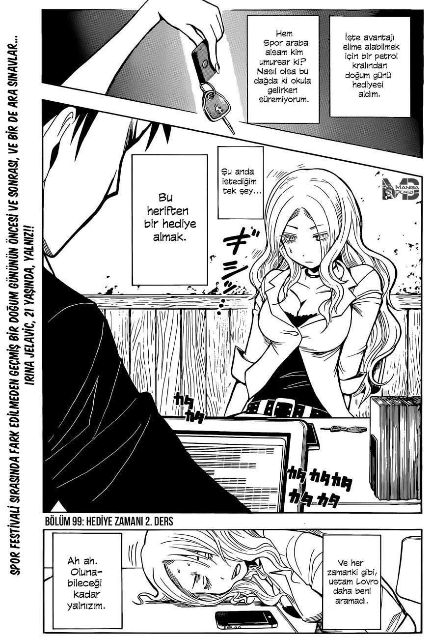 Assassination Classroom mangasının 099 bölümünün 2. sayfasını okuyorsunuz.
