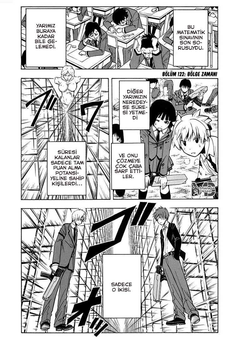 Assassination Classroom mangasının 122 bölümünün 3. sayfasını okuyorsunuz.