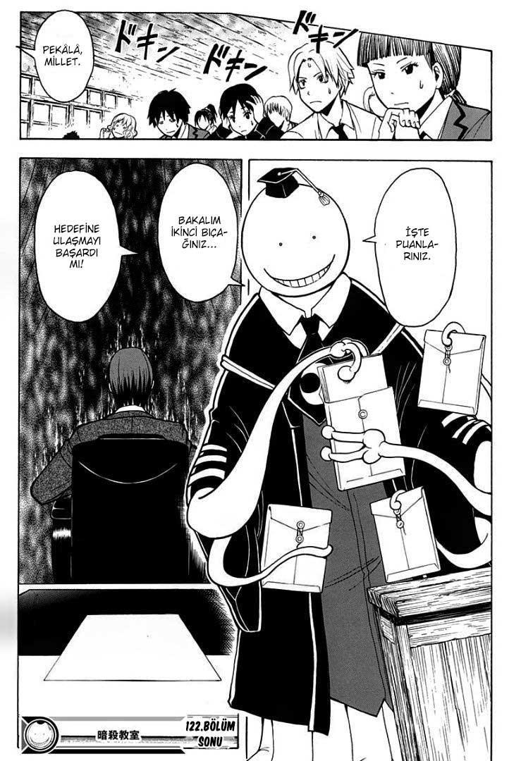 Assassination Classroom mangasının 122 bölümünün 19. sayfasını okuyorsunuz.