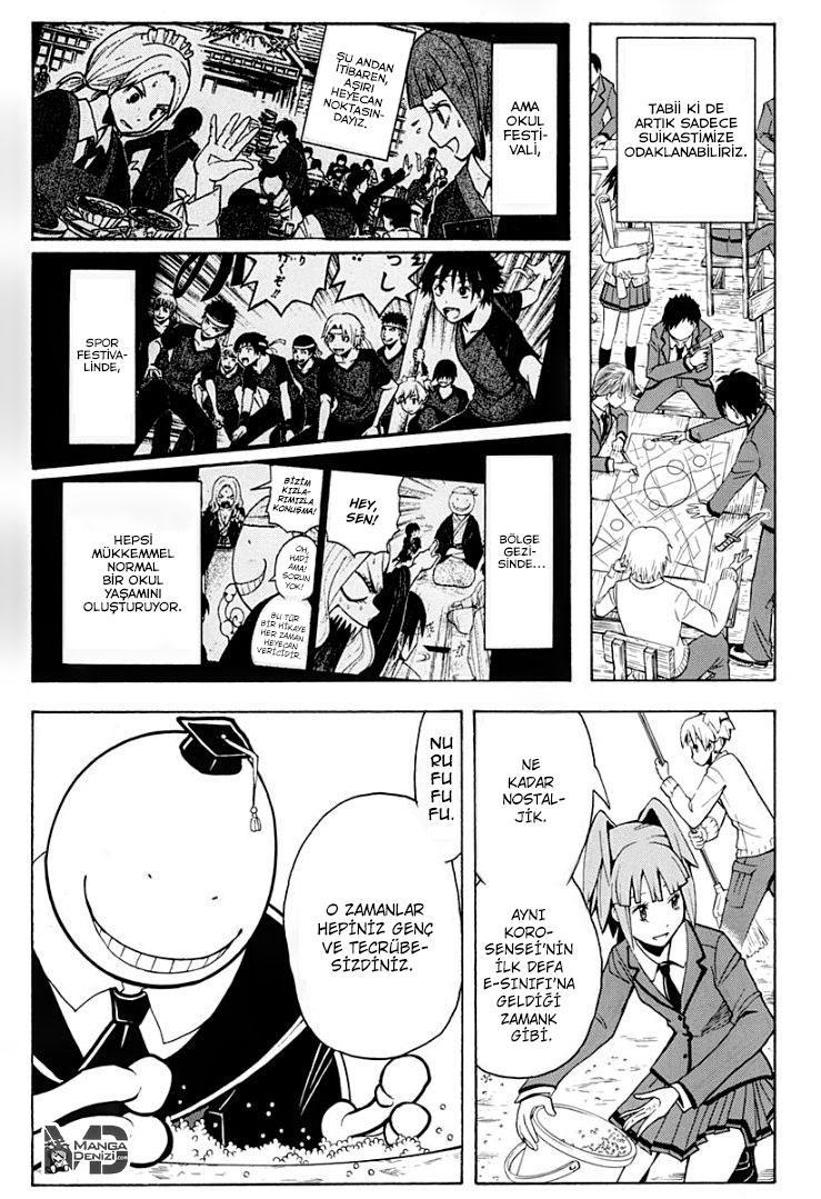 Assassination Classroom mangasının 128 bölümünün 10. sayfasını okuyorsunuz.