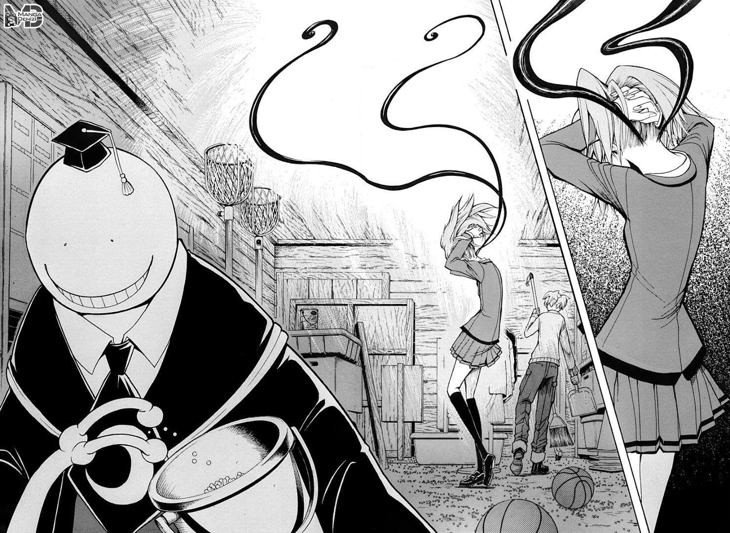 Assassination Classroom mangasının 128 bölümünün 15. sayfasını okuyorsunuz.