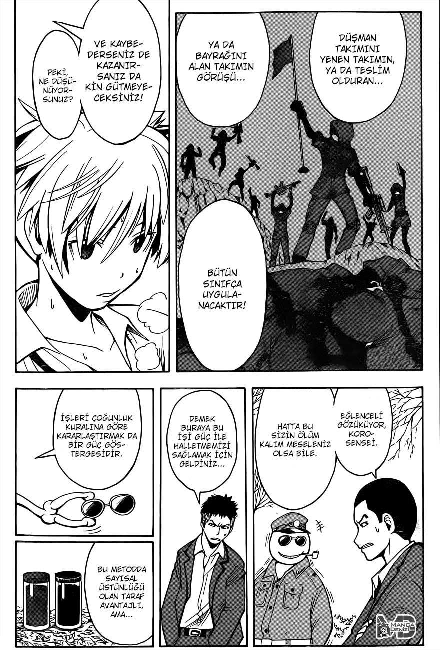 Assassination Classroom mangasının 143 bölümünün 18. sayfasını okuyorsunuz.