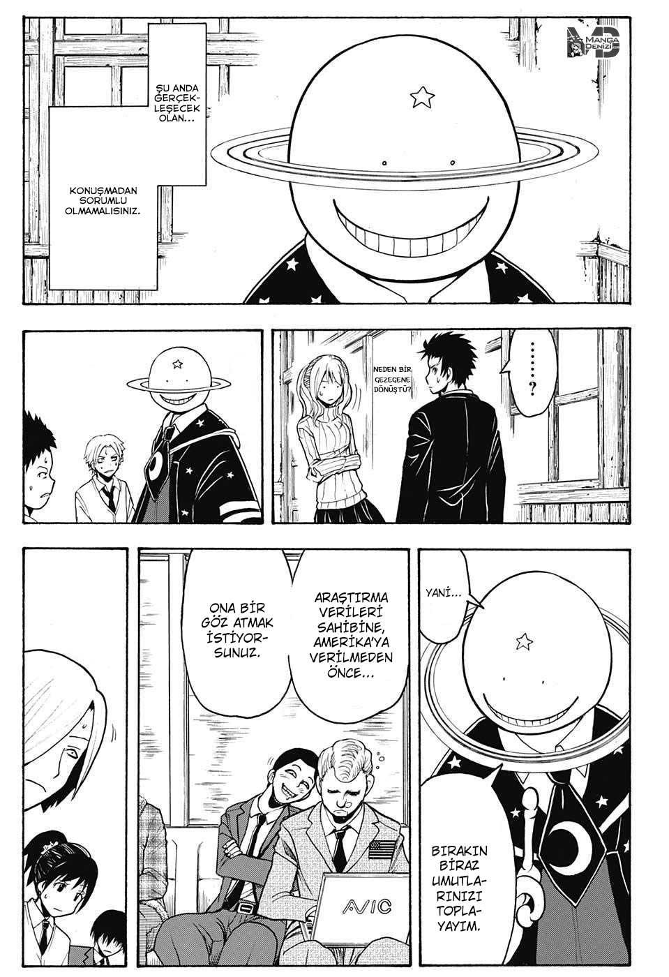 Assassination Classroom mangasının 150 bölümünün 12. sayfasını okuyorsunuz.