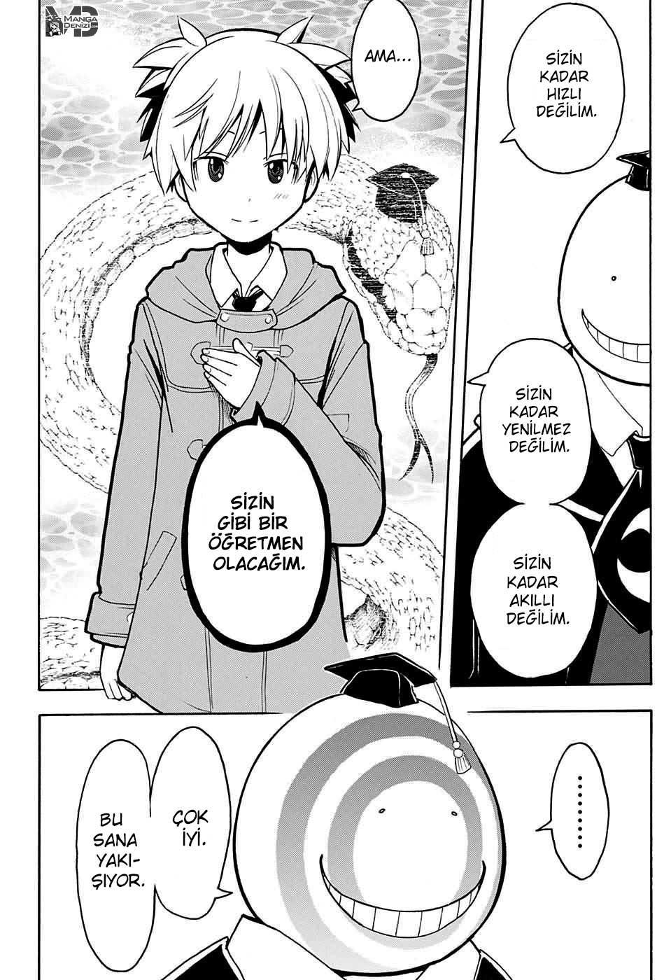 Assassination Classroom mangasının 163 bölümünün 11. sayfasını okuyorsunuz.