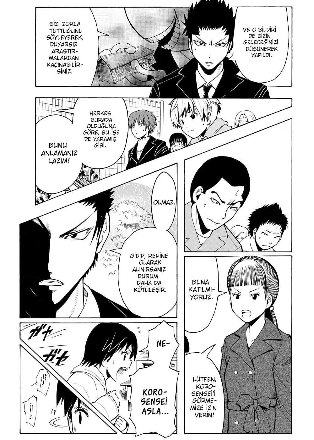 Assassination Classroom mangasının 165 bölümünün 4. sayfasını okuyorsunuz.