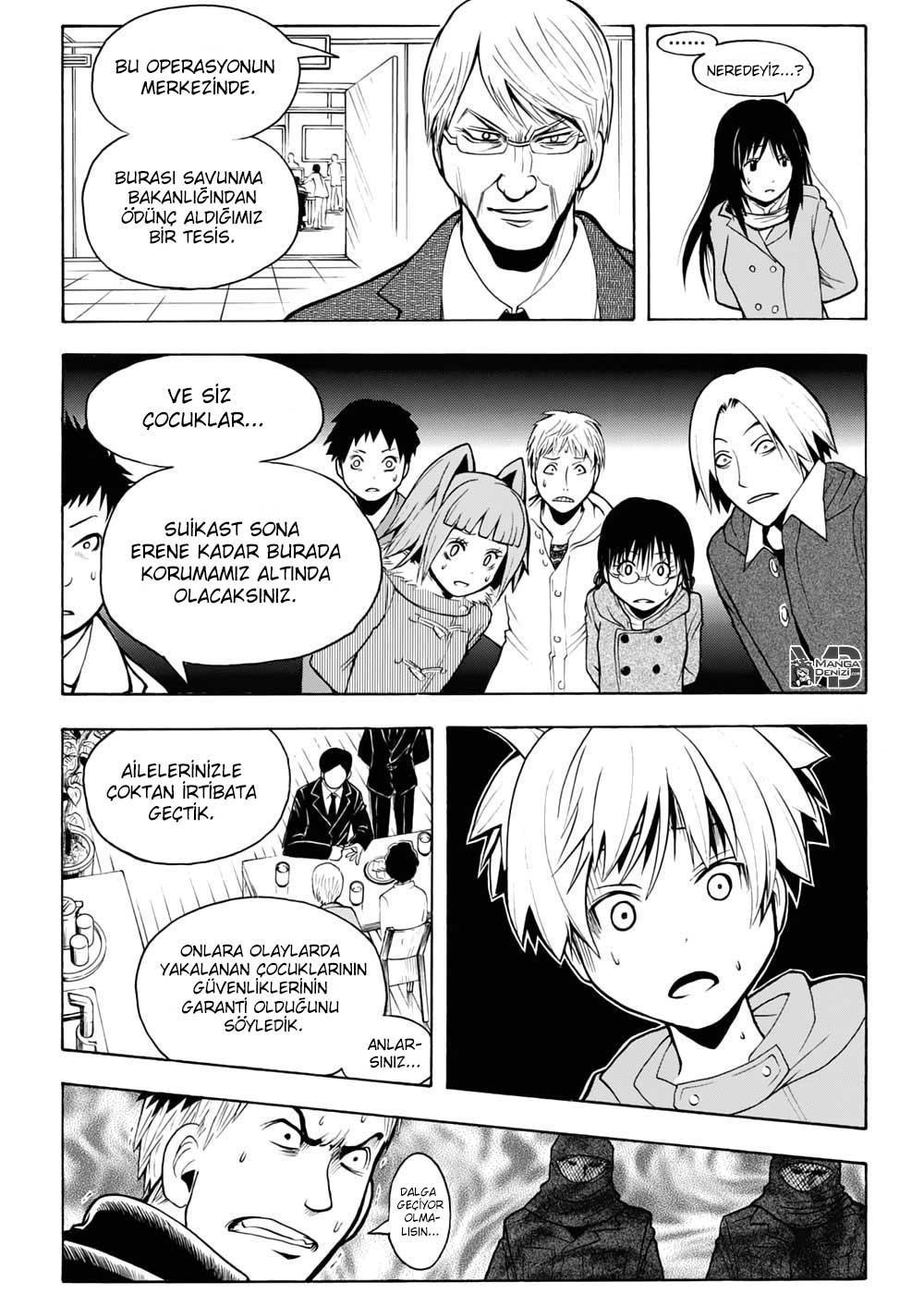 Assassination Classroom mangasının 165 bölümünün 16. sayfasını okuyorsunuz.