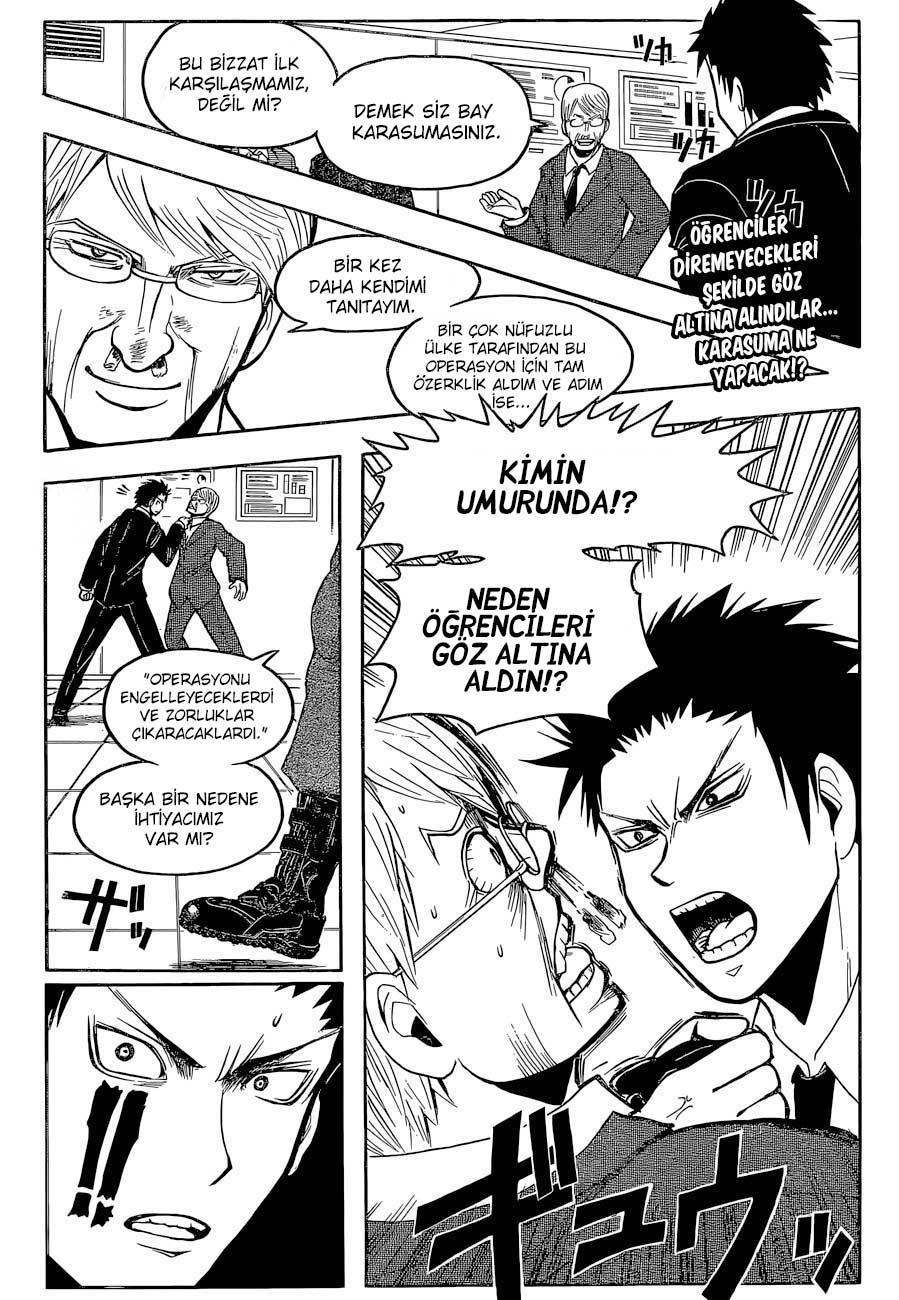 Assassination Classroom mangasının 166 bölümünün 3. sayfasını okuyorsunuz.