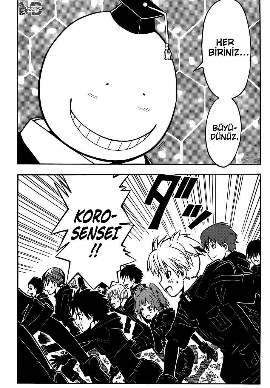 Assassination Classroom mangasının 169 bölümünün 18. sayfasını okuyorsunuz.