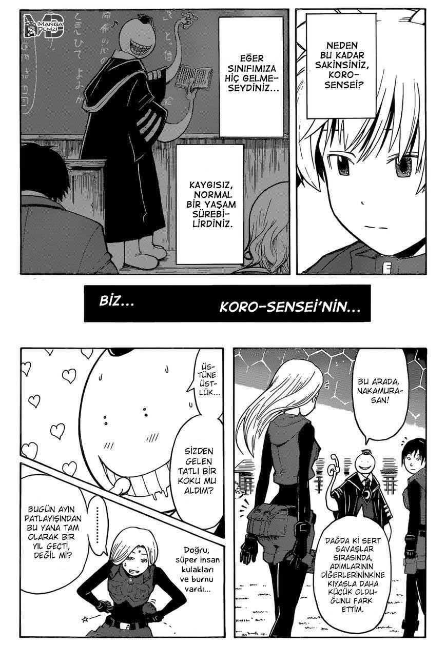 Assassination Classroom mangasının 170 bölümünün 13. sayfasını okuyorsunuz.