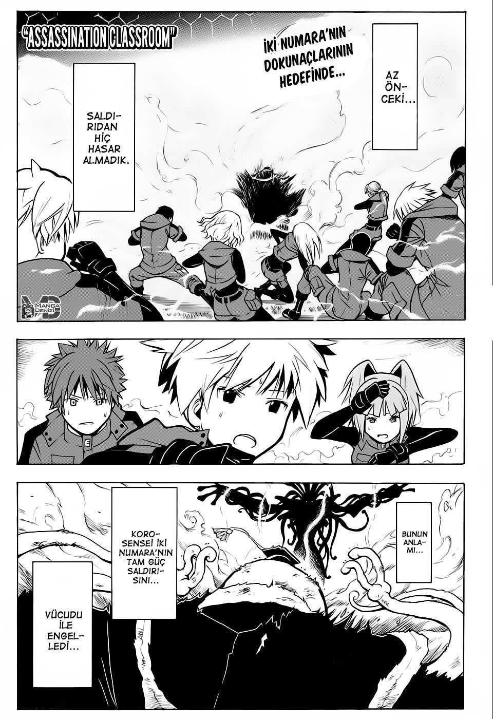 Assassination Classroom mangasının 173 bölümünün 2. sayfasını okuyorsunuz.