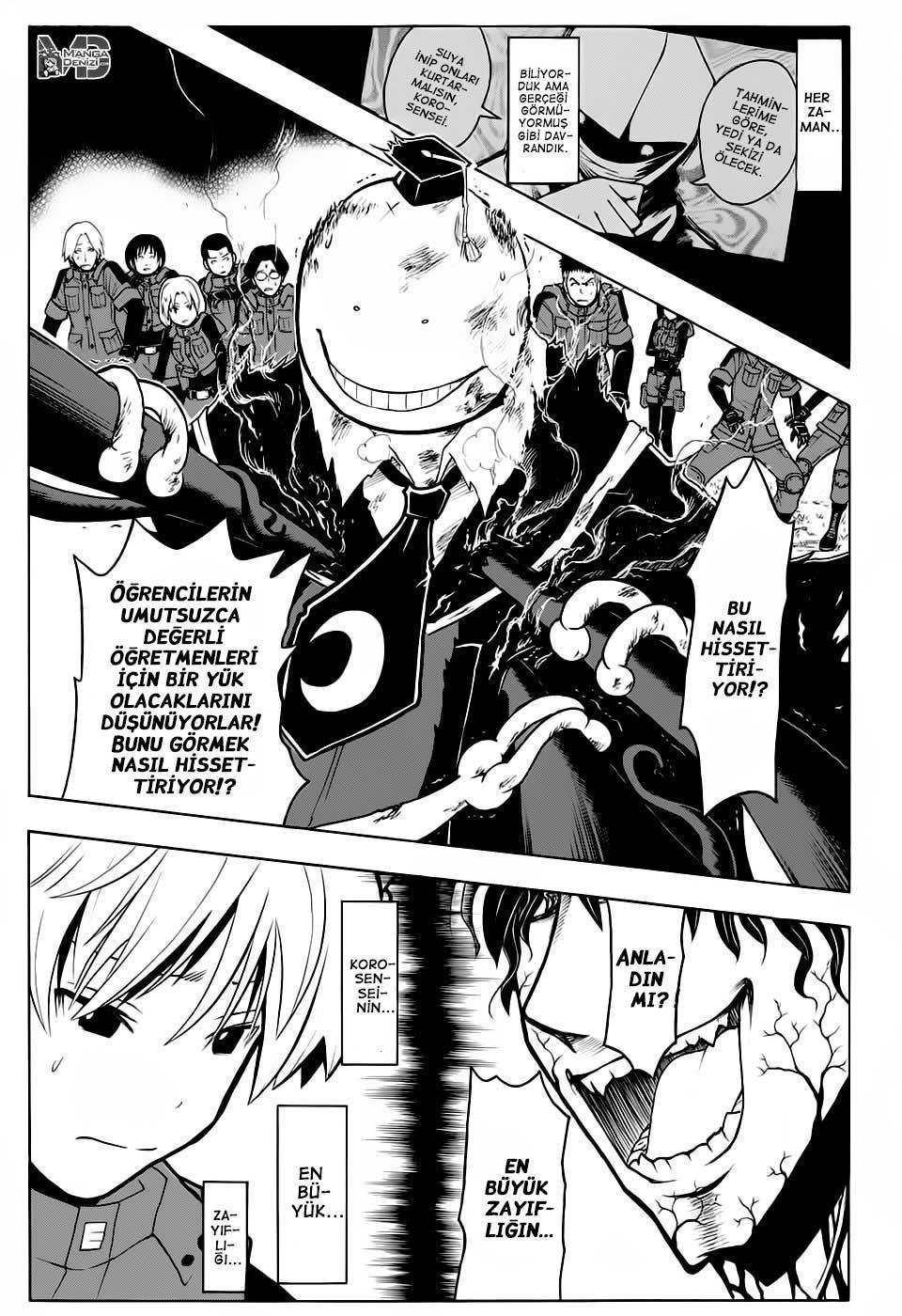 Assassination Classroom mangasının 173 bölümünün 8. sayfasını okuyorsunuz.