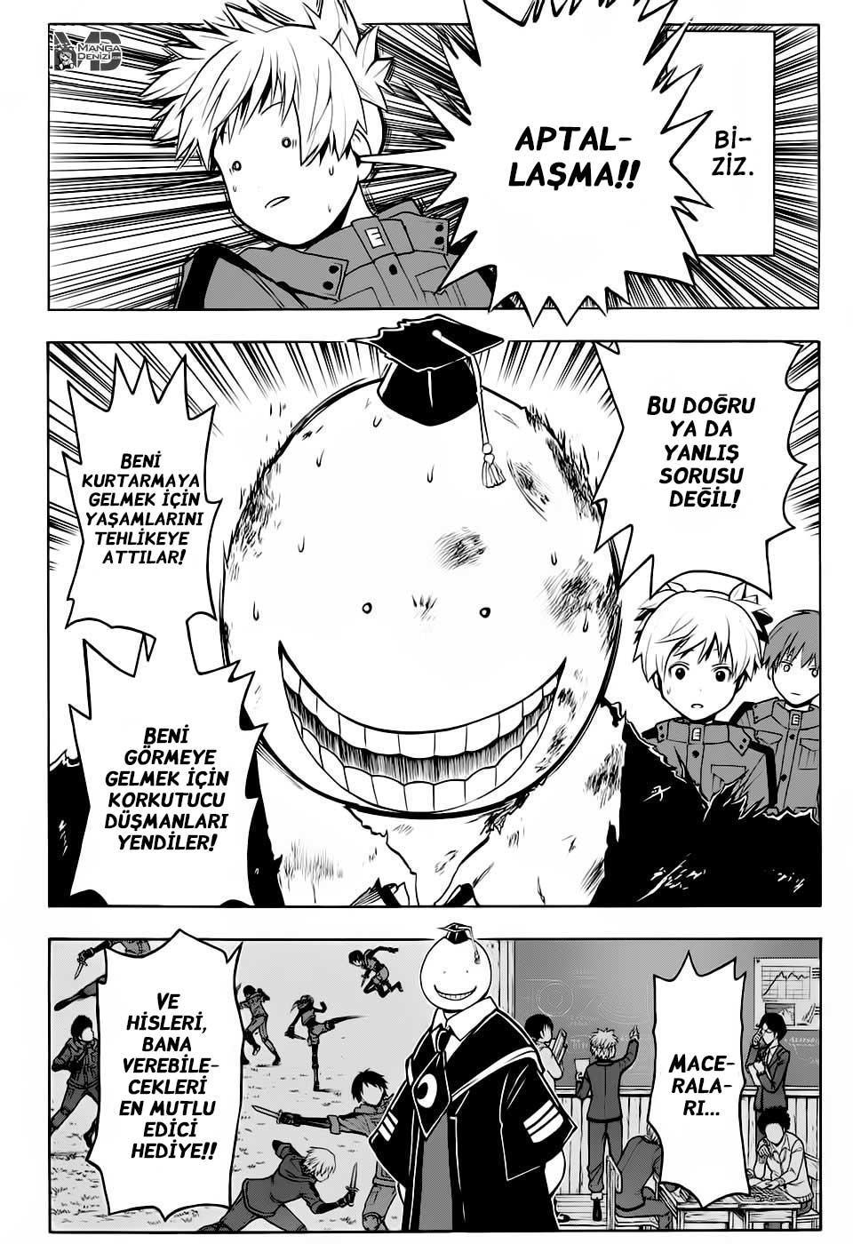 Assassination Classroom mangasının 173 bölümünün 9. sayfasını okuyorsunuz.