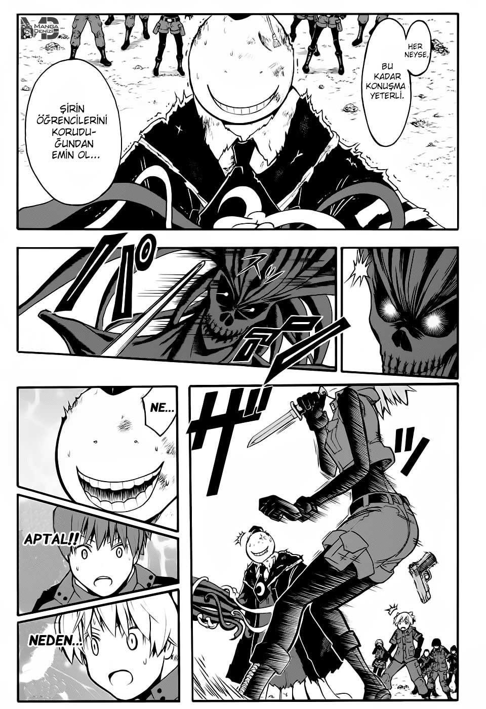 Assassination Classroom mangasının 173 bölümünün 12. sayfasını okuyorsunuz.