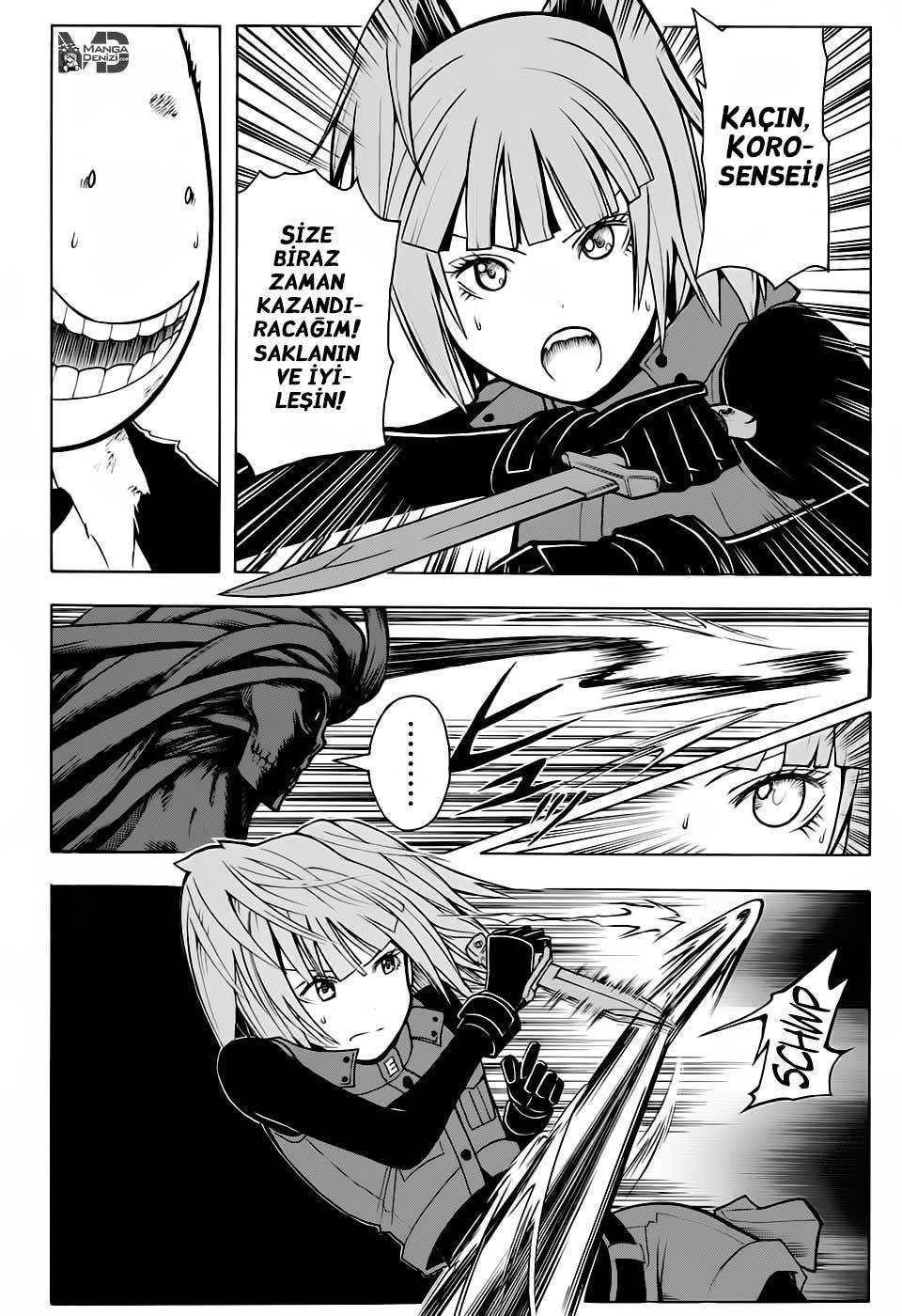 Assassination Classroom mangasının 173 bölümünün 13. sayfasını okuyorsunuz.