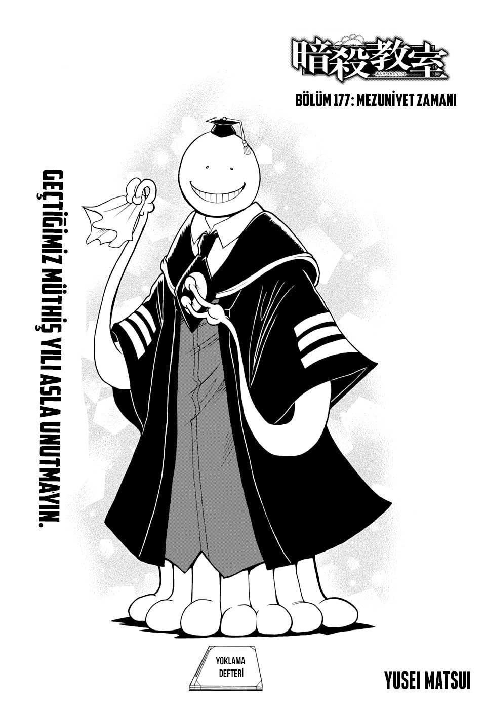 Assassination Classroom mangasının 177 bölümünün 11. sayfasını okuyorsunuz.