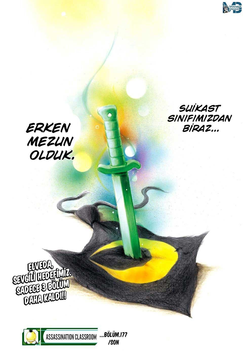 Assassination Classroom mangasının 177 bölümünün 28. sayfasını okuyorsunuz.