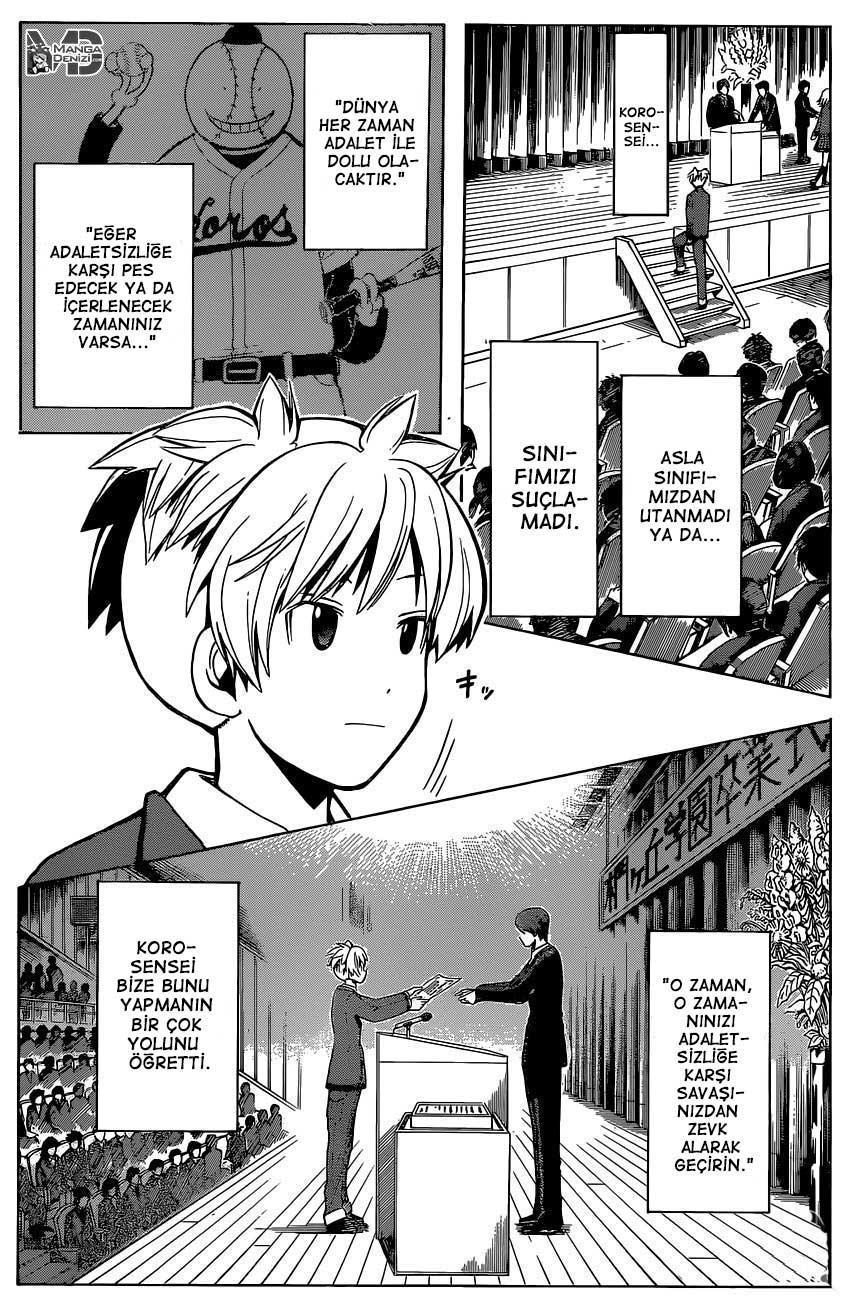 Assassination Classroom mangasının 178 bölümünün 13. sayfasını okuyorsunuz.