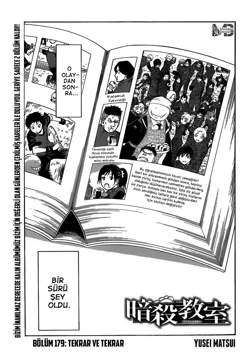 Assassination Classroom mangasının 179 bölümünün 2. sayfasını okuyorsunuz.