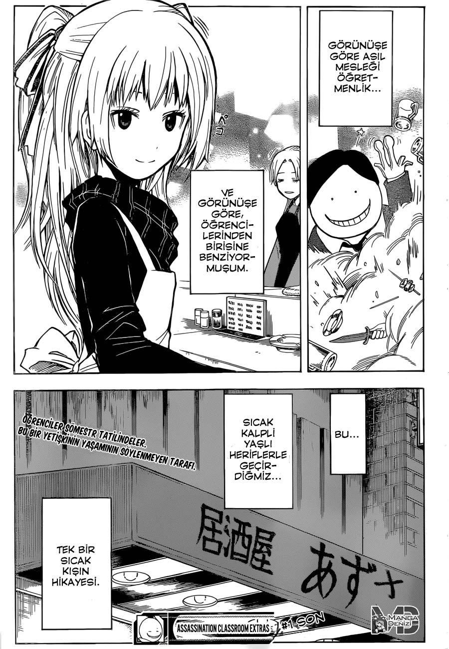 Assassination Classroom mangasının 180.1 bölümünün 21. sayfasını okuyorsunuz.