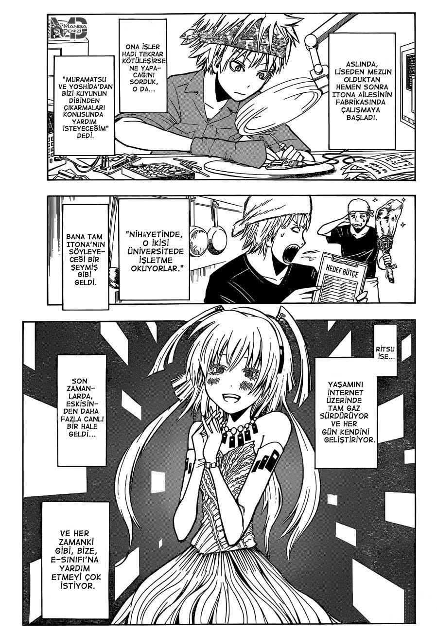 Assassination Classroom mangasının 180 bölümünün 4. sayfasını okuyorsunuz.