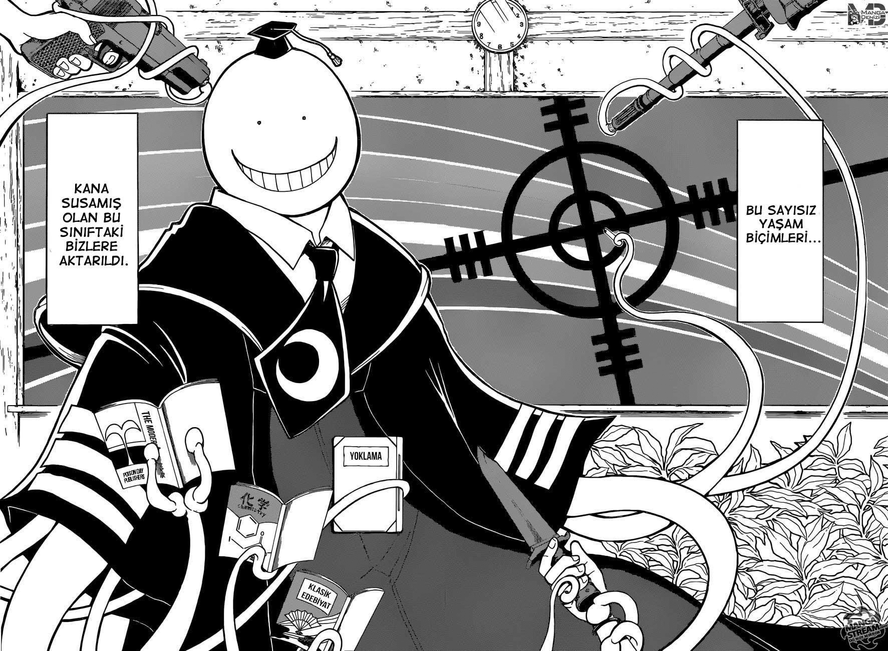 Assassination Classroom mangasının 180 bölümünün 11. sayfasını okuyorsunuz.