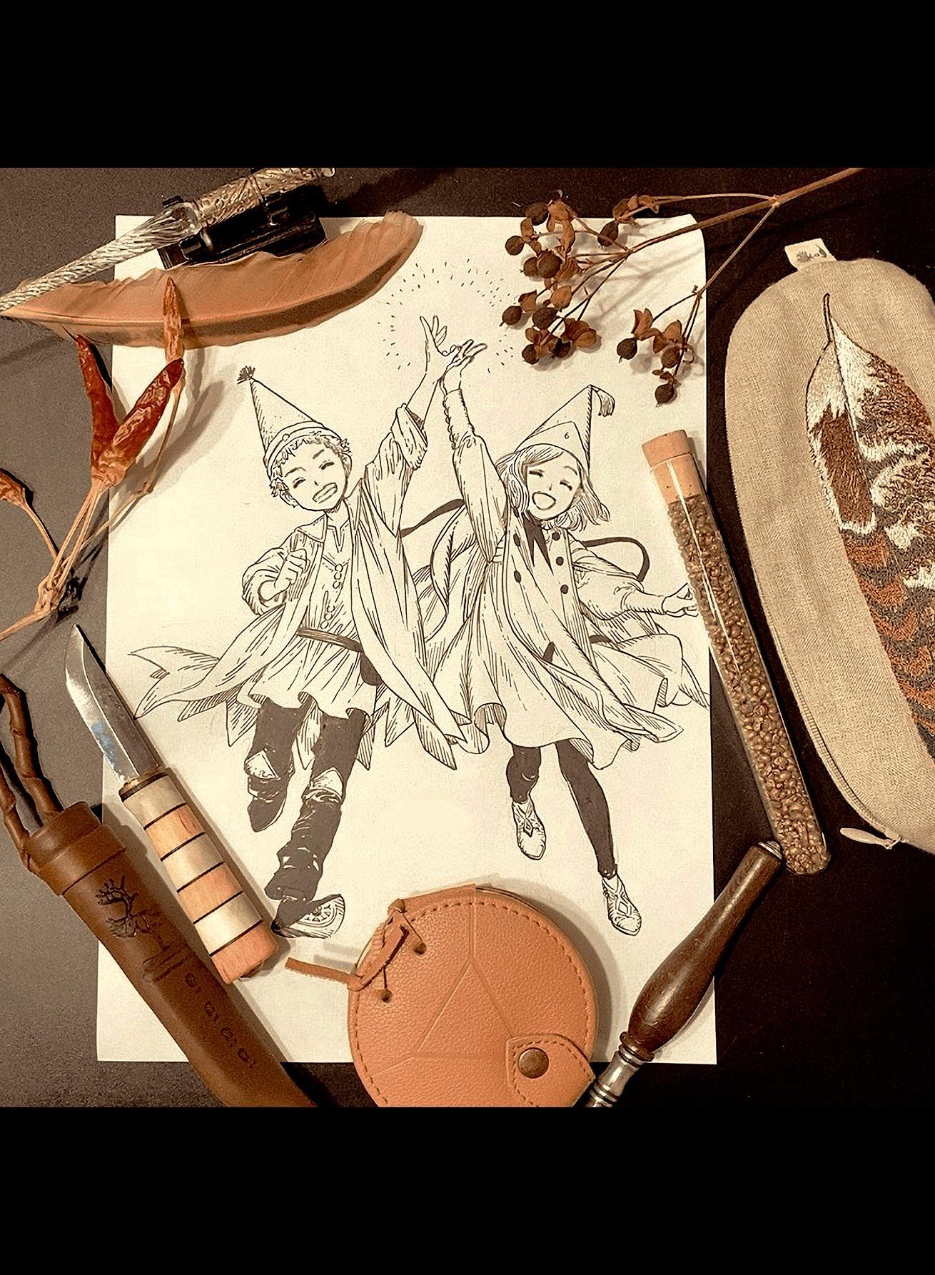 Atelier of Witch Hat mangasının 043.9 bölümünün 4. sayfasını okuyorsunuz.