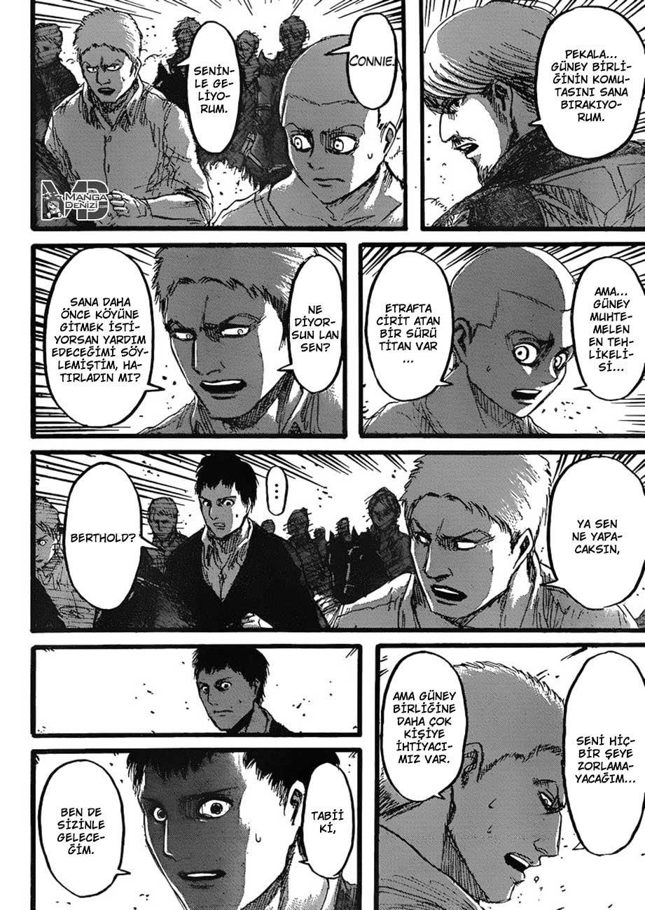 Attack on Titan mangasının 035 bölümünün 18. sayfasını okuyorsunuz.