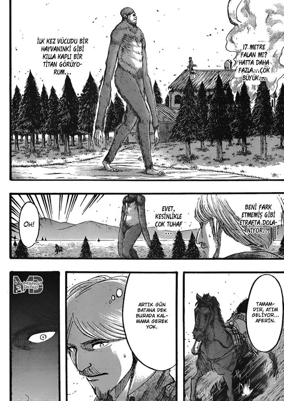 Attack on Titan mangasının 035 bölümünün 27. sayfasını okuyorsunuz.