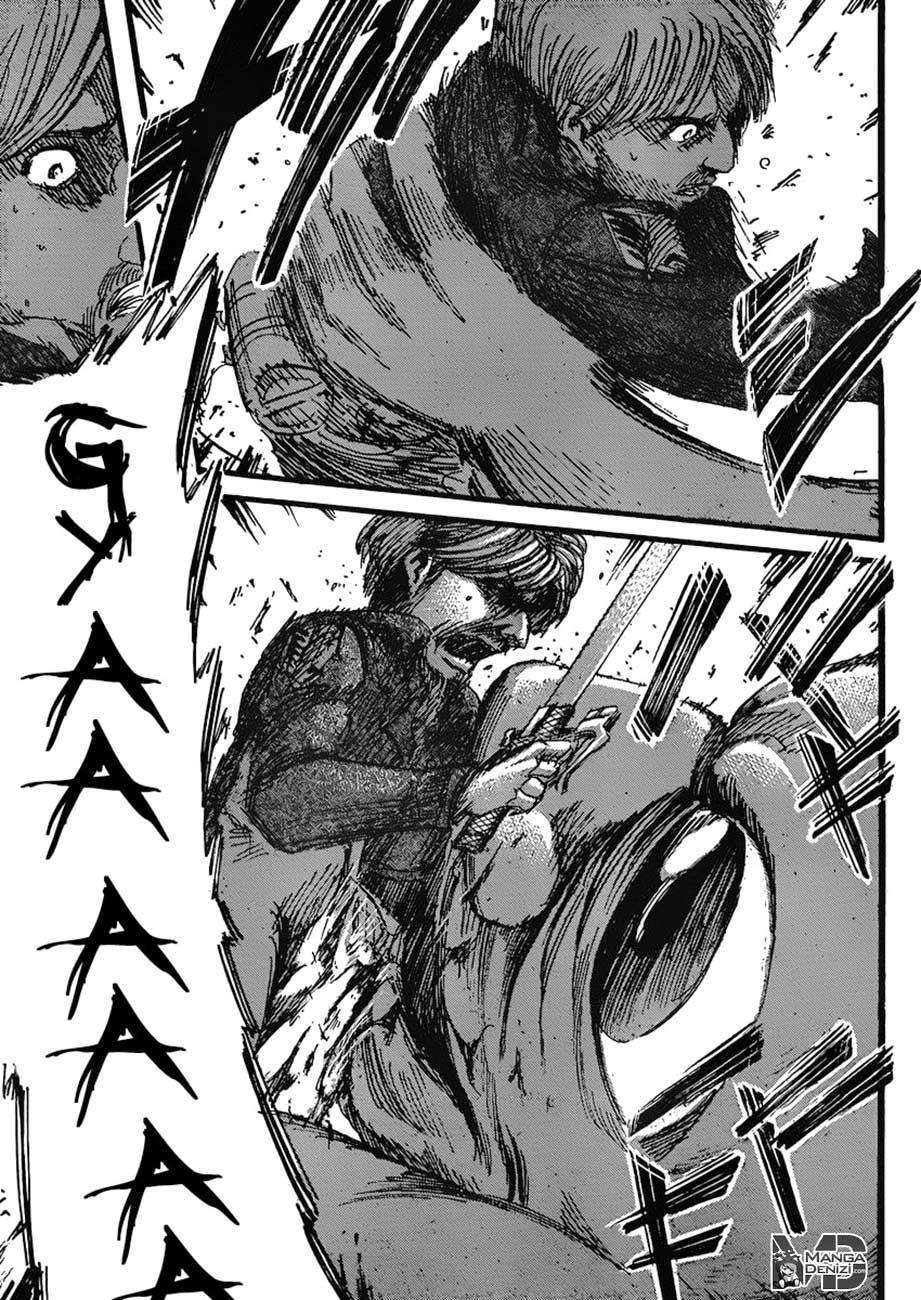 Attack on Titan mangasının 035 bölümünün 32. sayfasını okuyorsunuz.