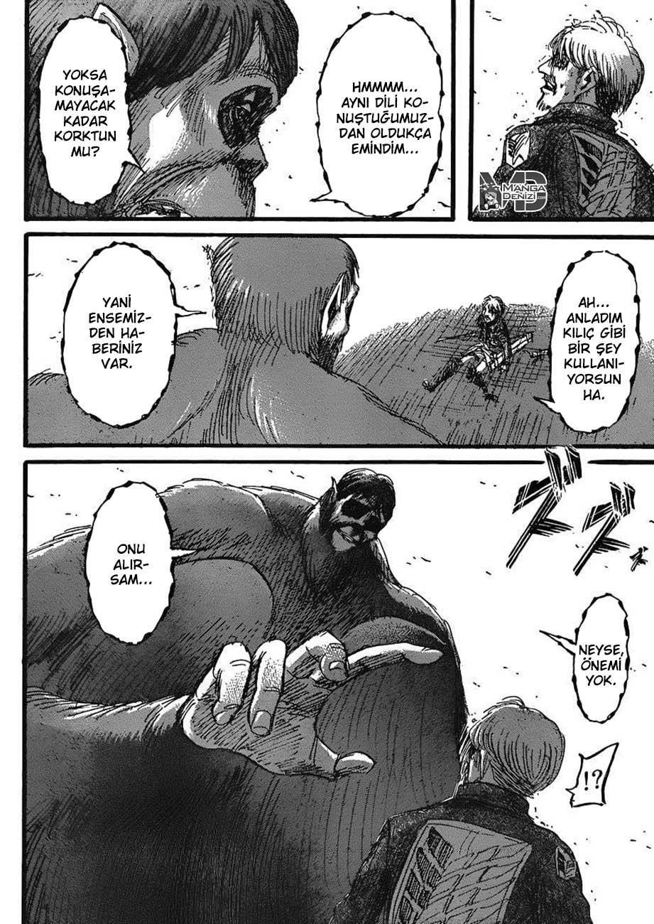 Attack on Titan mangasının 035 bölümünün 39. sayfasını okuyorsunuz.