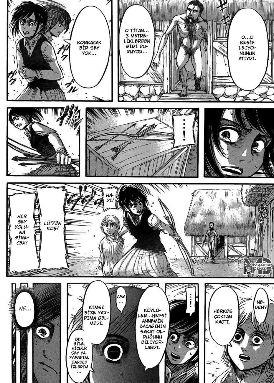 Attack on Titan mangasının 036 bölümünün 27. sayfasını okuyorsunuz.