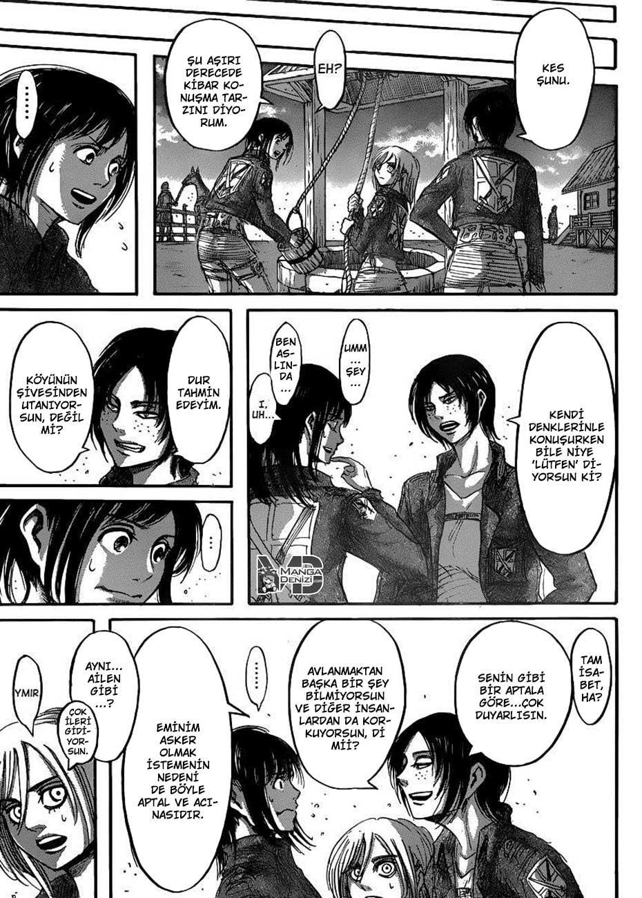 Attack on Titan mangasının 036 bölümünün 28. sayfasını okuyorsunuz.