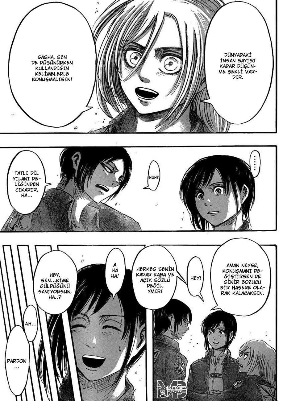 Attack on Titan mangasının 036 bölümünün 30. sayfasını okuyorsunuz.