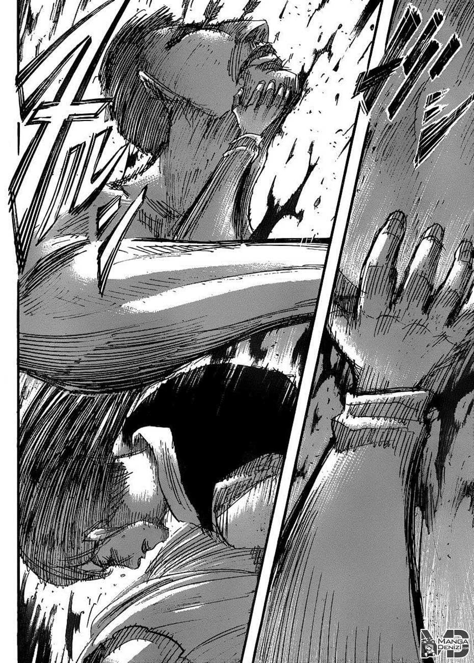 Attack on Titan mangasının 036 bölümünün 41. sayfasını okuyorsunuz.