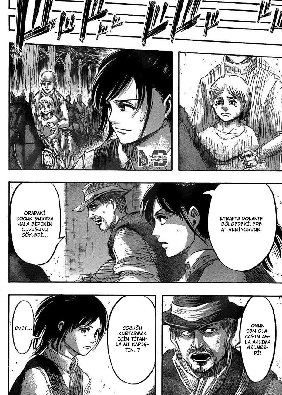 Attack on Titan mangasının 036 bölümünün 45. sayfasını okuyorsunuz.