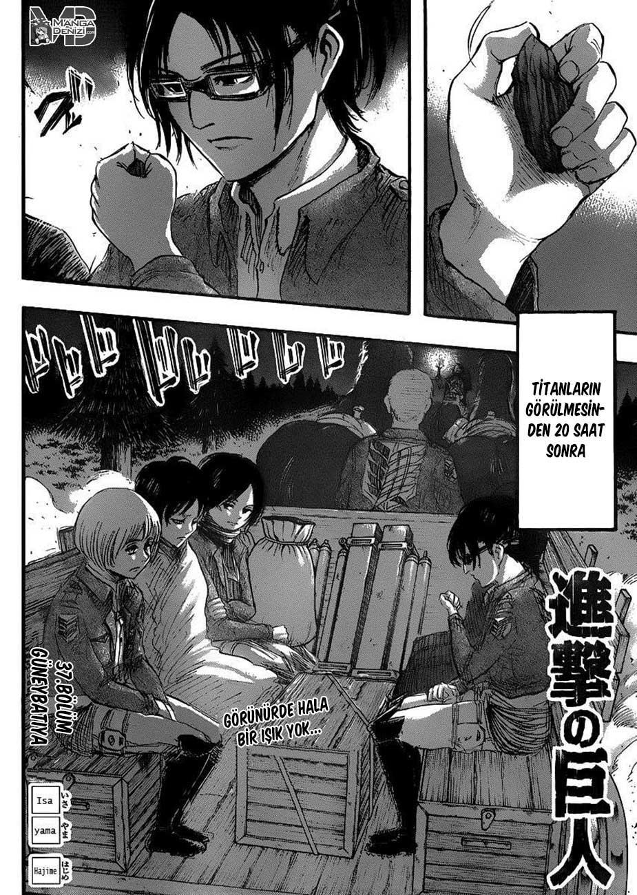 Attack on Titan mangasının 037 bölümünün 2. sayfasını okuyorsunuz.