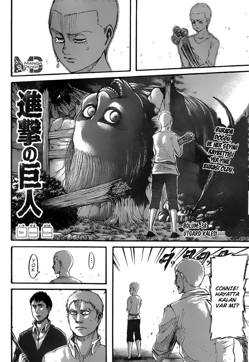 Attack on Titan mangasının 038 bölümünün 2. sayfasını okuyorsunuz.